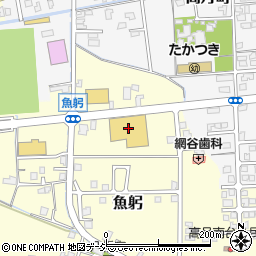 富山第一ドライ　大阪屋ショップ滑川魚躬店周辺の地図