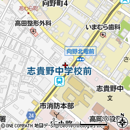 北日本新聞社　西部本社高岡編集部周辺の地図
