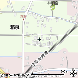 富山県滑川市稲泉1034周辺の地図