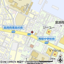 高岡信用金庫美幸支店周辺の地図