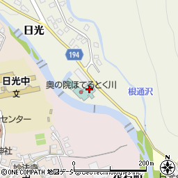 栃木県日光市日光2204周辺の地図