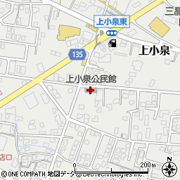 上小泉公民館周辺の地図