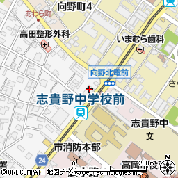 北日本新聞社高岡支社周辺の地図