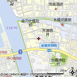 富山県富山市水橋西天神町周辺の地図