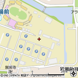 富山県富山市岩瀬池田町周辺の地図