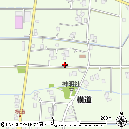 富山県滑川市横道3380周辺の地図