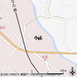 長野県上水内郡飯綱町小玉周辺の地図
