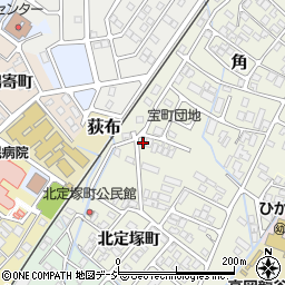 富山県高岡市角259-15周辺の地図