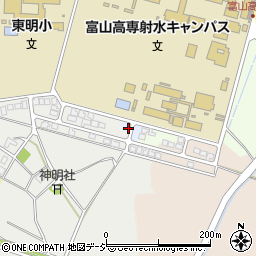 富山県射水市海老江七軒1周辺の地図