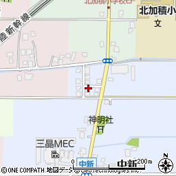富山県滑川市中新1372周辺の地図