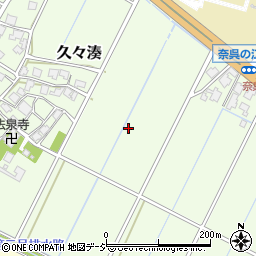 富山県射水市久々湊周辺の地図