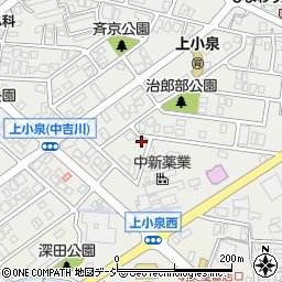 富山県滑川市上小泉514-1周辺の地図