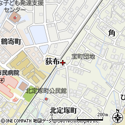 富山県高岡市北定塚町317周辺の地図