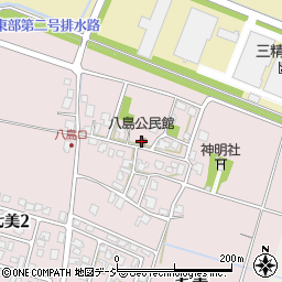 八島公民館周辺の地図