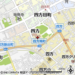 富山市役所公民館　四方公民館周辺の地図