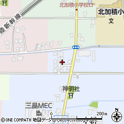 富山県滑川市中新1366周辺の地図