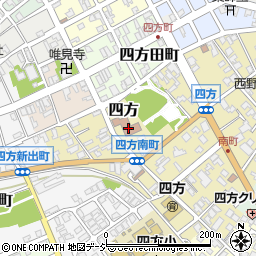 富山市立図書館　四方分館周辺の地図