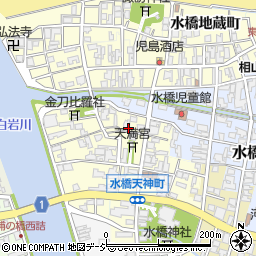 富山県富山市水橋田町周辺の地図