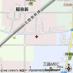 富山県滑川市稲泉新503周辺の地図