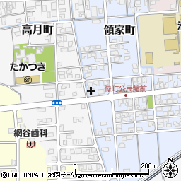 富山県滑川市領家町61周辺の地図