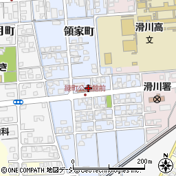 富山県滑川市領家町周辺の地図