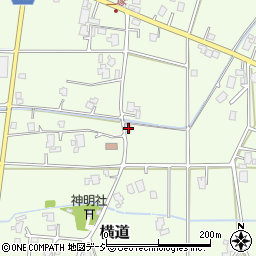 富山県滑川市横道3396周辺の地図