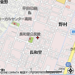 富山県高岡市野村1423-6周辺の地図