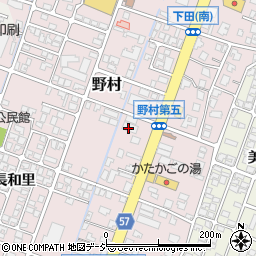 ビデオボックス高岡野村店周辺の地図