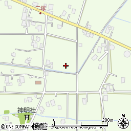 富山県滑川市横道周辺の地図