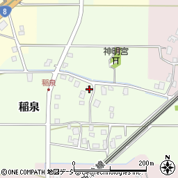 富山県滑川市稲泉1057周辺の地図