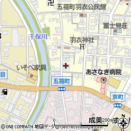 沢江鮮魚店周辺の地図