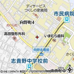 アパガーデンコート高岡参番館周辺の地図