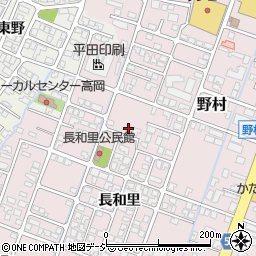 富山県高岡市野村1421-4周辺の地図