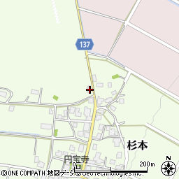 富山県滑川市杉本5198周辺の地図