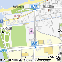 北陸建工グループアスリートフィールド（フットボールセンター富山）体育館周辺の地図