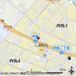 宮岸株式会社　高岡営業所周辺の地図