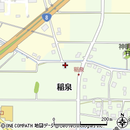 富山県滑川市稲泉1122周辺の地図