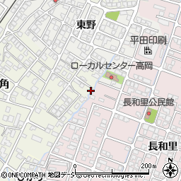 富山県高岡市角100-1周辺の地図