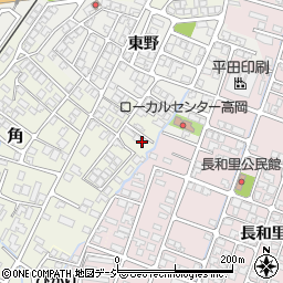 富山県高岡市角100-3周辺の地図