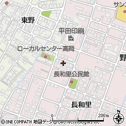 富山県高岡市野村1475周辺の地図