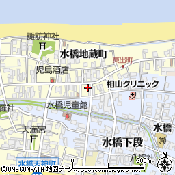富山県富山市水橋中出町周辺の地図
