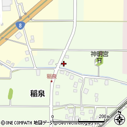 富山県滑川市稲泉677周辺の地図