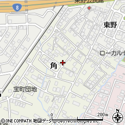 富山県高岡市角199-13周辺の地図