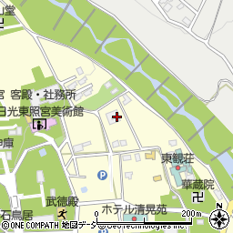 栃木県日光市山内周辺の地図