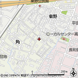 富山県高岡市角181-4周辺の地図