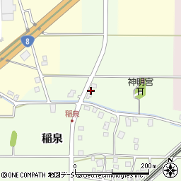 富山県滑川市稲泉1098-1周辺の地図