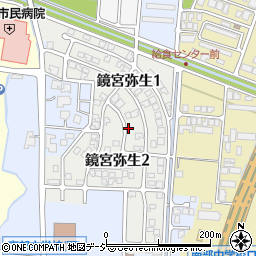 富山県射水市鏡宮弥生周辺の地図