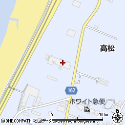 石川県かほく市高松乙2-96周辺の地図