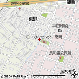 富山県高岡市角103-10周辺の地図