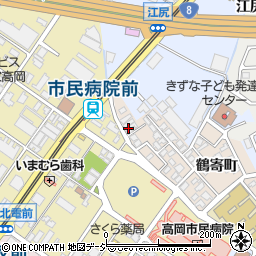 富山県高岡市鶴寄町1255-10周辺の地図